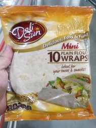 ecook​ สเปน​ แผ่นแป้ง​ สำเร็จรูป deli sun​ series​ wraps 250-360g