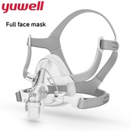 [Official] Yuwell YF-02 Full Face CPAP Mask with Cushion Breathwear Mask for CPAP BIPAP