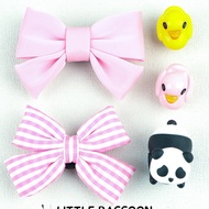 3D Jibbitz 3D Yellow Duck Shoe Buckle Pink Bow Shoe Accessories