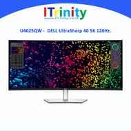 Dell U4025QW UltraSharp 40 Curved Thunderbolt™ Hub Monitor เดลล์ จอมอนิเตอร์ จอโค้ง 39.7 นิ้ว IPS 5K 120Hz รับประกัน 3 ปี On-Site