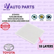 CABIN AIR FILTER FOR TOYOTA VIOS NCP42/ACV30/ALPHARD ANH10/ESTIMA ACR30/HARRIER ACU30 Aircond Air Conditione 87139-47010