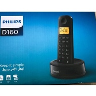PHILIPS D1601B/90 DIGITAL CORDLESS PHONE BLACK