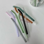 Bo-Li Glass Straw Set *15cm X 4pcs*