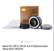 Nikon AF-S TC 17E II Teleconverter 1.7培增距鏡