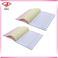 2Pcs Receipt Booklet Paper Invoice Pad Contractor Forms for Shop Use Work Order and Business Invoice