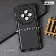 Oppo Reno 12F Case Leather Pro Camera Black Oppo Reno 12F