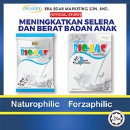 Susu Biolac ERA EDAR Forzaphilic Naturophilic 500gm Tambah Selera Makan Weight Gain Booster