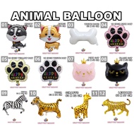 ✔READY STOCK FROM KL✔ ANIMAL DOG & CAT THEME BALLOON FOIL BALLOON BIRTHDAY PARTY BALLOON