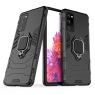 Hard Case Samsung Galaxy S20 FE Case Shockproof Ring Bracket Back Cover Phone Case Samsung S20 FE S20FE 5G Casing Stand