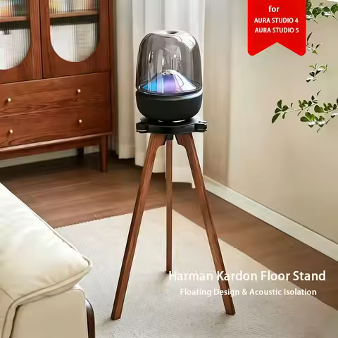 Floor Stand for Harman Kardon Aura Studio 4 / 5 Speaker Acoustic Isolation Stand Shock Absorption De