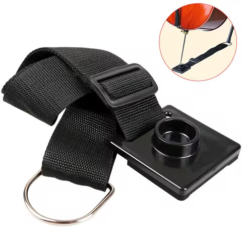 Cello Endpin Anchor Black Cello Slip Stopper, Non-slip with O-ring Thick Pad Anti-Scratch Sponge Adj