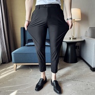 Streetwear - Men's ankle pants, korean style men's ankle pants, super elastic material