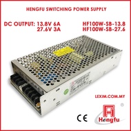 HF100W-SB-13.8 HF100W-SB-27.6 HENGFU Switching Power Supply DC13.8, 6A DC27.6, 3A Battery Charger Do