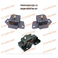 (PREMIUM QUALITY) ENGINE MOUNTING SET TOYOTA RUSH F700 1.5