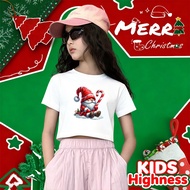 (24 Hours Delivery) Cotton1 Christmas Festival Party Team shirt Red 2026 kids Round Neck t-shirt 456
