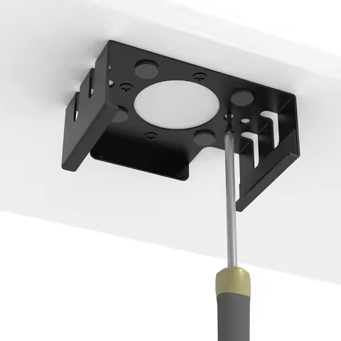 Metal Mount Holder Bracket Monitor Mount Holder Wall Mount Stand for Mac Mini M4/M4 Pro 2024 Accesso