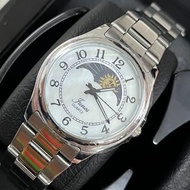 日本 日月機 鋼帶/皮帶 貝殼面 手錶 35mm Japanese Micro-brand Sun and Moon watch 