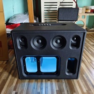 ลำโพงบลูทูธ6.5 นิ้วช่องลงข้าง เสียงกลาง yamaha 3 นิ้ว 2 ดอกเสียงแหลม hk 2 นิ้ว 2 ดอกแบตเตอรี่ฟอสเฟต 