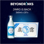Jinro is Back Korean Soju | 360ml x 20s Authentic Korean Source