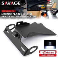 SAV License Plate Holder LED Light For YAMAHA FZ6 N/S FZ6N FZ6S 2004-2010 Motorcycle Accessories FZ 