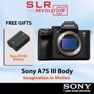 Sony A7SM3 A7SIII & A7S III & A7S3 & 7S Mark iii Mirrorless Digital Camera Body Only I Sony Singapor