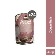Aozi Organic Oceanfish Cat Food in Can 430g (24 Cans)