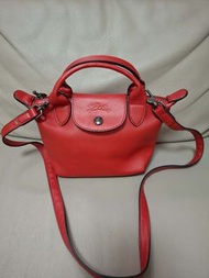 Longchamp Le Pliage Cuir Handbag