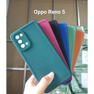 Case Oppo Reno 5-Softcase Pro Camera Silicone Macaroni Latest