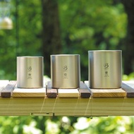 日本 belmont 隔熱雙層鈦杯 220ml