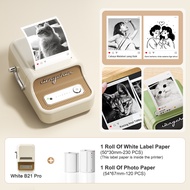 Niimbot B21Pro Photo Label Printer Portable Sticker Printer Dual Color Printer Ideal for Retail