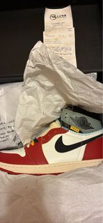Air Jordan 1 union Chicago shadow