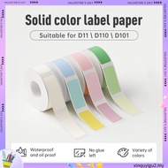 NIIMBOT D110/D1 1/D101 Color Label Paper Waterproof Sticker
