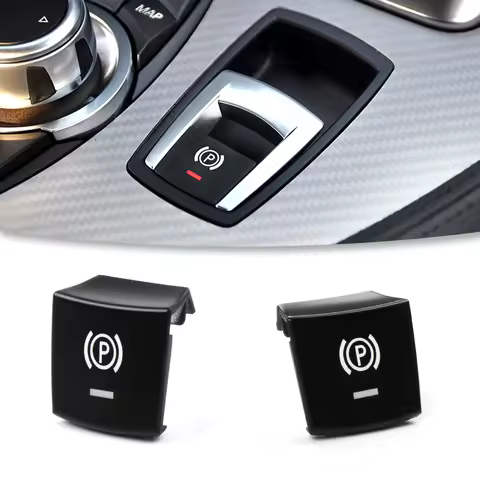 Car Parking Hand Brake Switch Button Cover For BMW Z4 E89 20i 28i 30i 35i 2009-2016 Handbrake Knob C