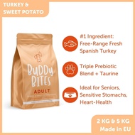 Buddy Bites - Adult Dry Dog Food - Turkey (European Kibble Made From Fresh Turkey)