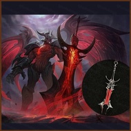 HT2 LOL League of Legends Aatrox Necklace Fashionable Versatile Neck Chain Game Peripherals Jewelry 
