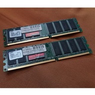2條 SAMSUNG DDR400 PC3200 512MB RAM (共1GB)