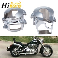 Chrome Motorcycle Switch Housing Cover Caps For Honda Shadow VT600 VLX600 VT750 Spirit ACE Aero (without Choke on Left Handlebar), VTX 1300 2003-2009, VT1300 2010-2013