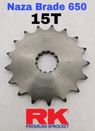 RK Front Sprocket 525 Depan NAZA BLADE 650 Spare Part Gear NazaBlade650 Blade650 NazaBlade 16T 17T /