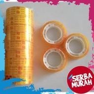 Harmony Transparent Clear Insulation Tape 1/ 2 inch 12mm x 25 yards 1/ 2 inch 12mm x 72 yards / 2 in