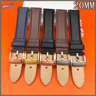didaluky    FOSSIL 20mm Men's Watch Strap Genuine Leather Apply to FS4632 BQ1009 FS4839 ME3078 BQ100