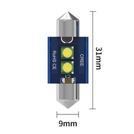 KALADA 2Pcs C5W C10W Canbus ข้อผิดพลาดฟรี Festoon 31 36 39 41 MM 12V รถ Led หลอดไฟ6000K เย็นสีขาวภาย