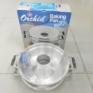 ORCHID BAKING PAN 22cm 22 CM 4 EGGS CAKE BAKING PAN