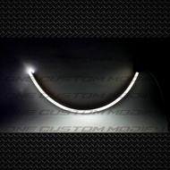 lampu alis drl v.2 nmax 2020/2021/2022 bonus devil eyes lampu depan - alis putih devil kuning