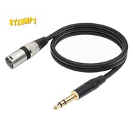 1/4 Inch to XLR Male Balanced Signal Interconnect Cable 6.35mm to XLR Patch Cable Microphone Balance