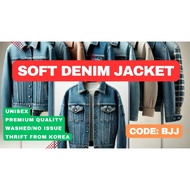 Denim Jackets for Men/Women (BJJ)Soft/High Quality
