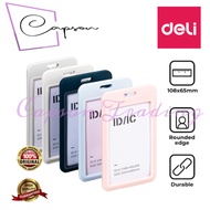 Deli PZ30 Vertical Name Badge with Lanyard (54x86mm)