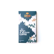 72% Cacao Coffee 35g Dark Chocolate Coklat cacao bar [Seniman Kakao] 纯可可纯黑巧克力