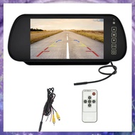 (GPBS) 7 Inch Car LCD Mirror Monitor Parking Screen Auto Display Assist for Rear View Reversing Came