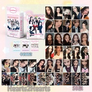 [50 PCS] LOMOCARD H2H HEARTS2HEARTS CARMEN HOLOGRAM PHOTOCARD GROUP KPOP FREEBIES - STRAWBERRYPretty