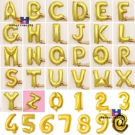 16inches A-Z 0-9 Letter Balloons Wedding Birthday Party Decoration Ahpartyneeds